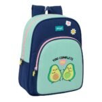 Mr. Wonderful Mochila Infantil Preescolar Mr. Adaptable a Azul Marino