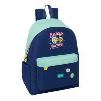 Mr. Wonderful Mochila Mr. para Portátil Doble Azul Marino