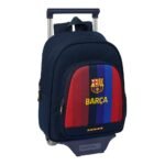 F.c. Barcelona Mochila con Carro F. C Azul