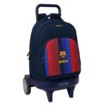 F.c. Barcelona Mochila con Carro F. C. Doble Azul