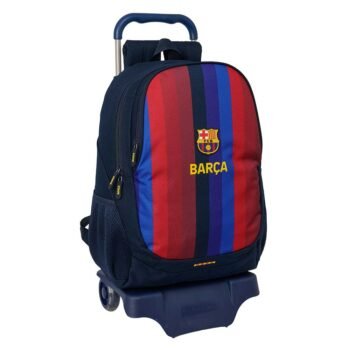 F.c. Barcelona Mochila con Carro F. C. Doble Azul