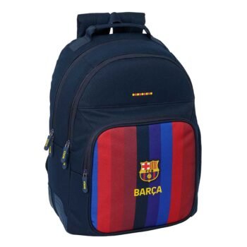 F.c. Barcelona Mochila F. C. Doble Adaptable a Azul