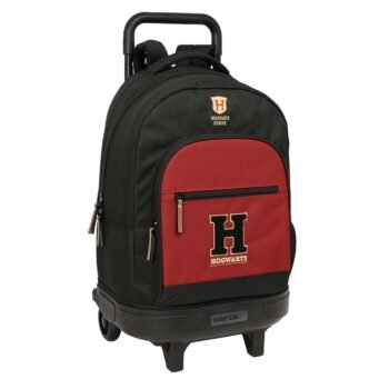 Harry Potter Mochila con Carro Doble Negro