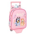 Bluey Mochila con Carro Rr Rosa