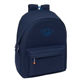 Spagnolo Mochila para Portátil Doble Azul Marino