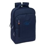 Spagnolo Mochila para Portátil Doble Azul Marino