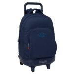 Spagnolo Mochila con Carro Doble Azul Marino