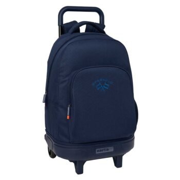 Spagnolo Mochila con Carro Doble Azul Marino