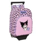 Sanrio Kuromi Mochila con Carro Rosa