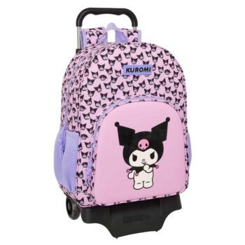 Sanrio Kuromi Mochila con Carro Doble Rosa