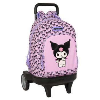 Sanrio Kuromi Mochila con Carro Doble Rosa