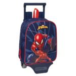 Marvel Spider-Man Mochila con Carro Azul