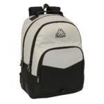 Kappa Mochila Doble Adaptable a Negro