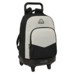 Kappa Mochila con Carro Doble Negro