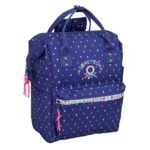 Benetton Mochila para Portátil Doble Multicolor