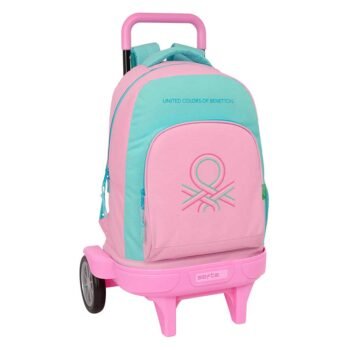 Benetton Mochila con Carro Doble Multicolor