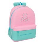 Benetton Mochila Doble Adaptable a Multicolor