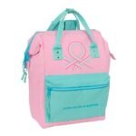 Benetton Mochila para Portátil Doble Multicolor