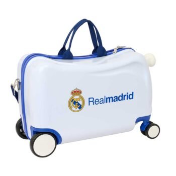 Real Madrid Trolley Portátil Blanco
