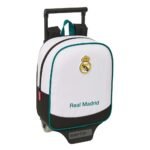Real Madrid Mochila con Carro Blanco
