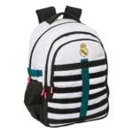 Real Madrid Mochila Doble Portátil Blanco