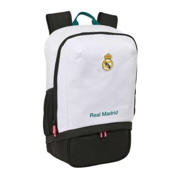 Real Madrid Mochila Doble Blanco