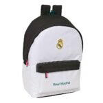 Real Madrid Mochila para Portátil Doble Blanco