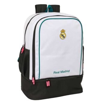 Real Madrid Mochila Doble Blanco