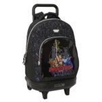 Masters Of The Universe Mochila con Carro Doble Negro