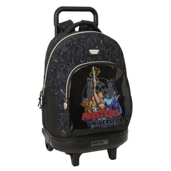Masters Of The Universe Mochila con Carro Doble Negro