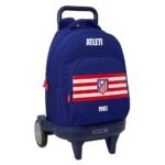 Atco. Madrid Mochila con Carro Atco. Doble Azul