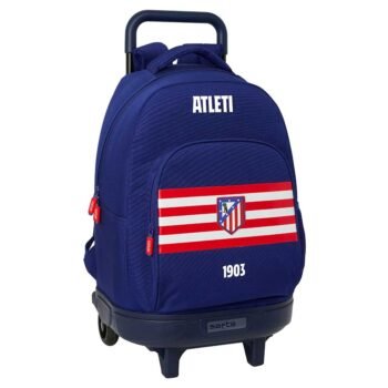 Atco. Madrid Mochila con Carro Atco. Doble Azul