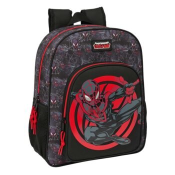 Miles Morales Mochila Doble Adaptable a Negro