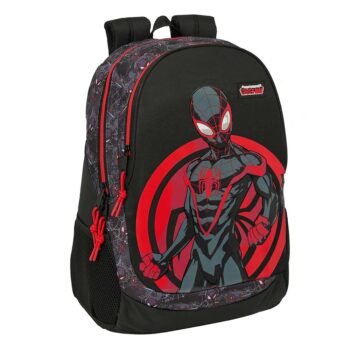 Miles Morales Mochila Doble Adaptable a Negro