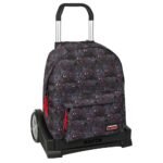 Miles Morales Mochila con Carro Doble Negro