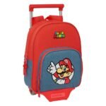 Super Mario Mochila con Carro Negro