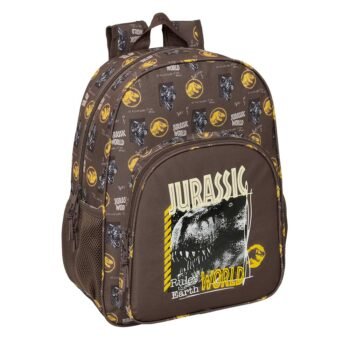 Jurassic World Mochila Doble Adaptable a Beige