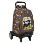 Jurassic World Mochila con Carro Doble Beige