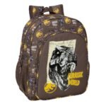 Jurassic World Mochila Doble Adaptable a Beige