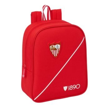Sevilla FC Mochila Infantil Preescolar Adaptable a Rojo