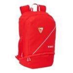 Sevilla FC Mochila Doble Rojo