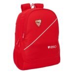 Sevilla FC Mochila Doble Adaptable a Rojo