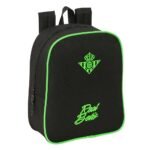 Real Betis Mochila Infantil Preescolar Adaptable a Negro