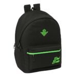 Real Betis Mochila para Portátil Doble Negro