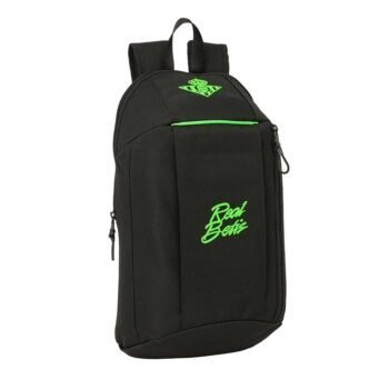 Real Betis Mini Mochila Negro