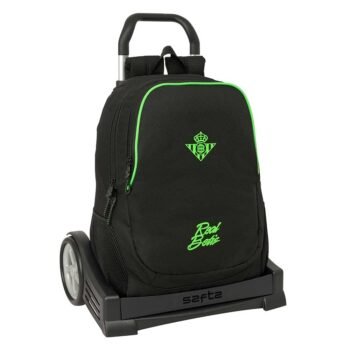 Real Betis Mochila con Carro Doble Negro