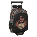 The Mandalorian Mochila con Carro Negro
