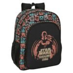 The Mandalorian Mochila Doble Adaptable a Negro