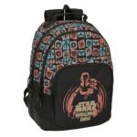 The Mandalorian Mochila Doble Adaptable a Negro