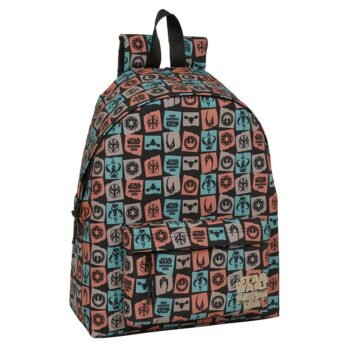 The Mandalorian Mochila Doble Negro